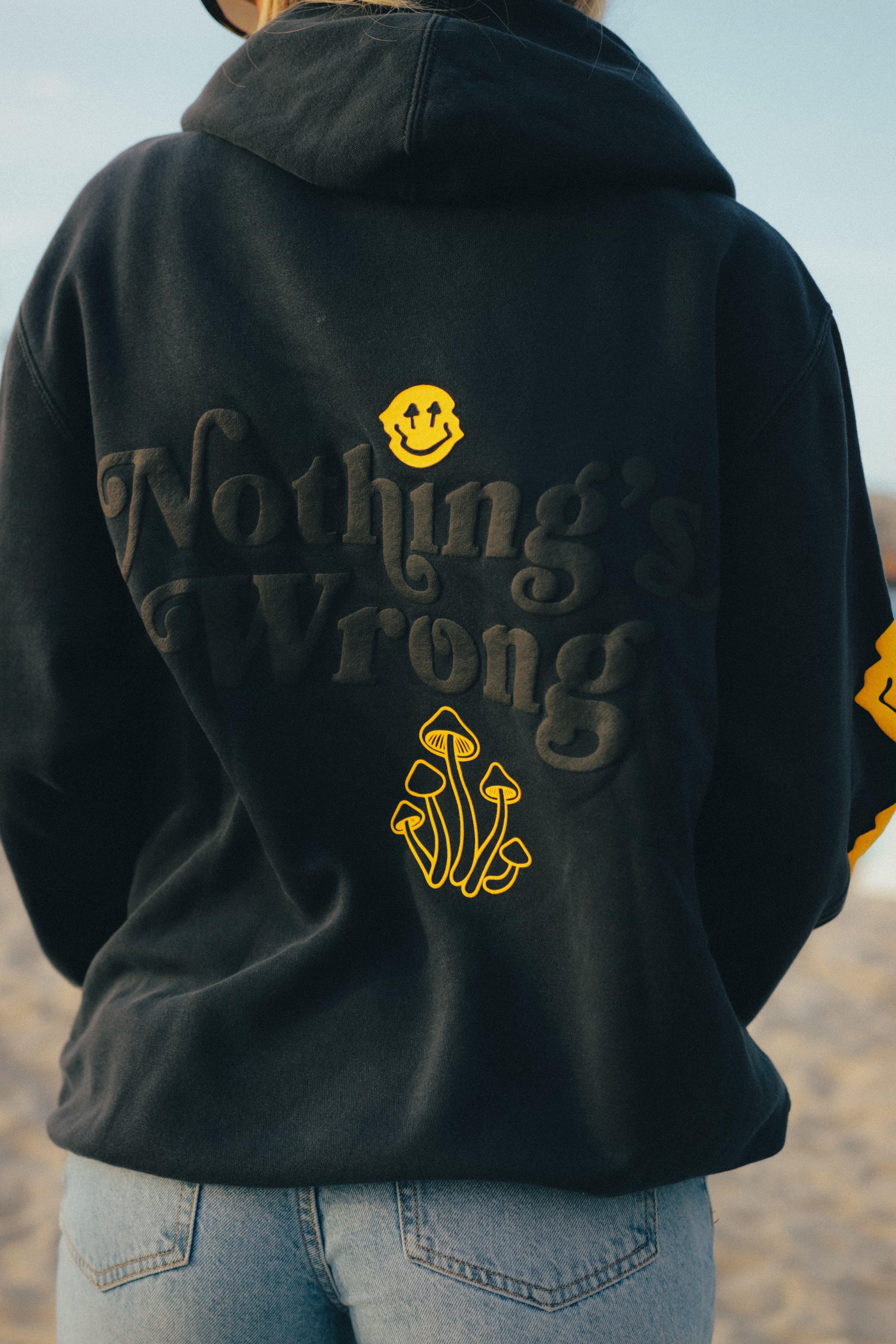 Nothing Is Wrong Hoodie (Black)