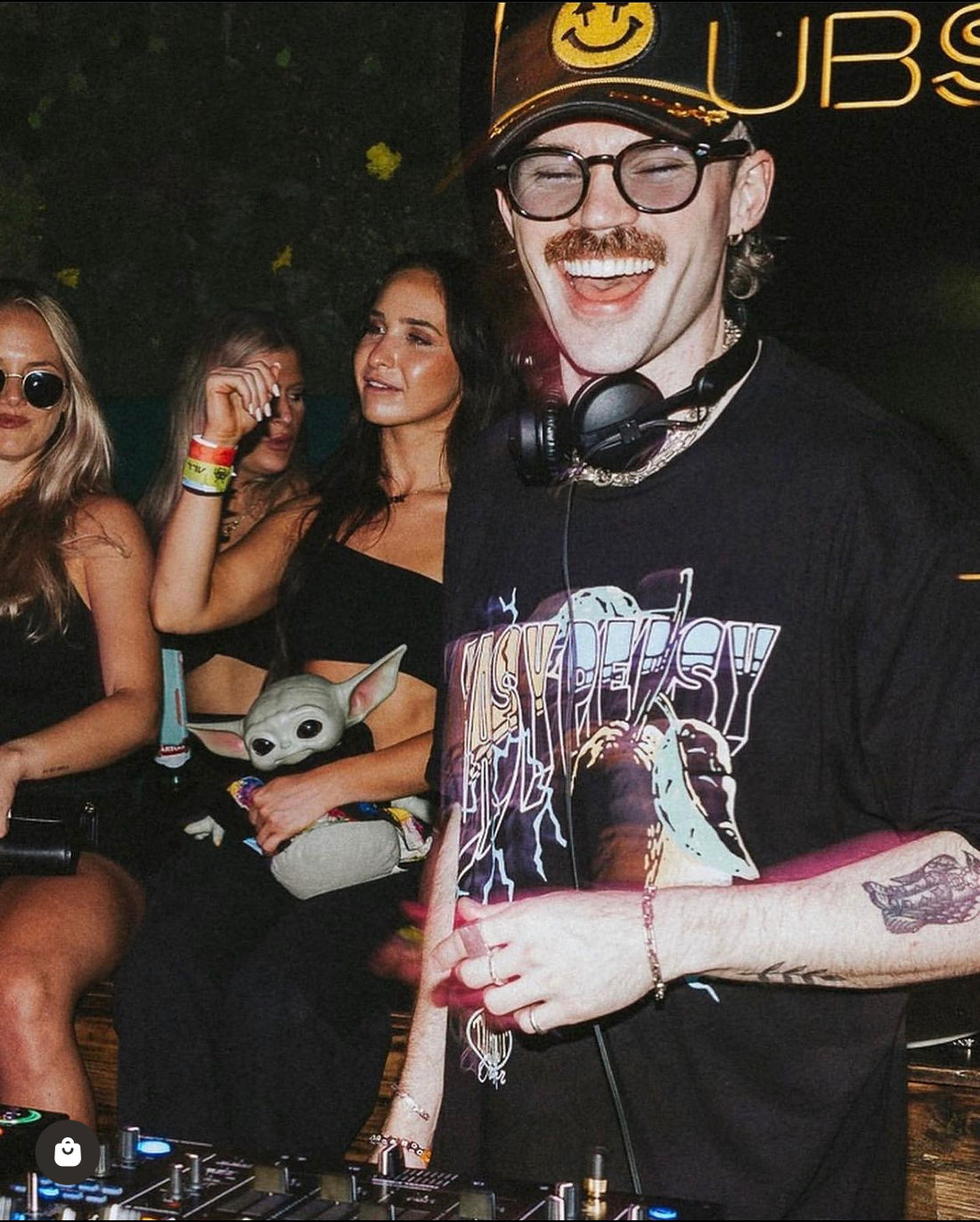 Double Blind Trucker Hat - Captain’s Style - Black