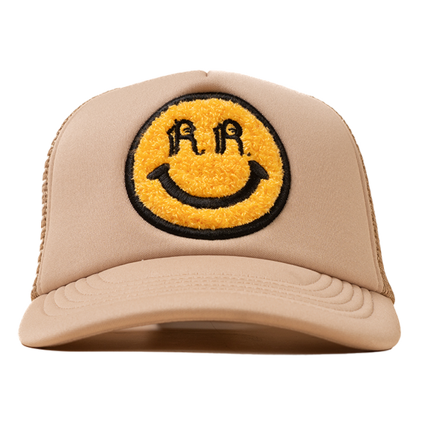 Happy Caps x Rebelution Trucker- Tan