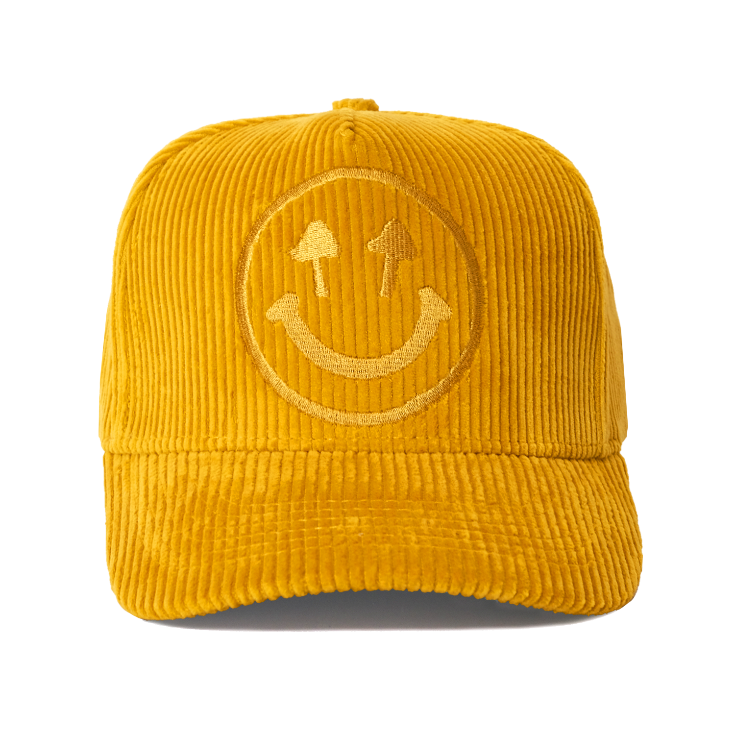 Corduroy Logo Cap - Canary