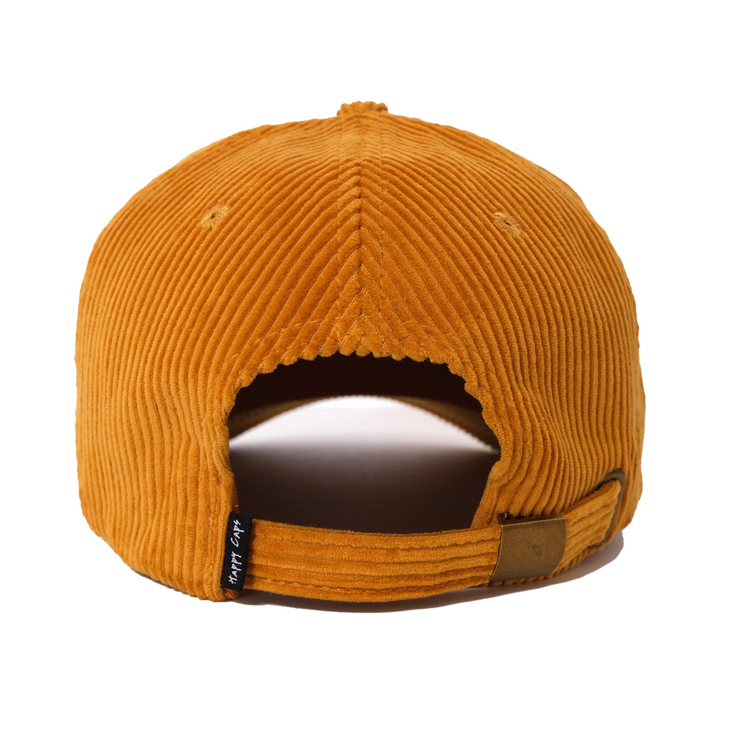 Corduroy Logo Cap - Rust Orange