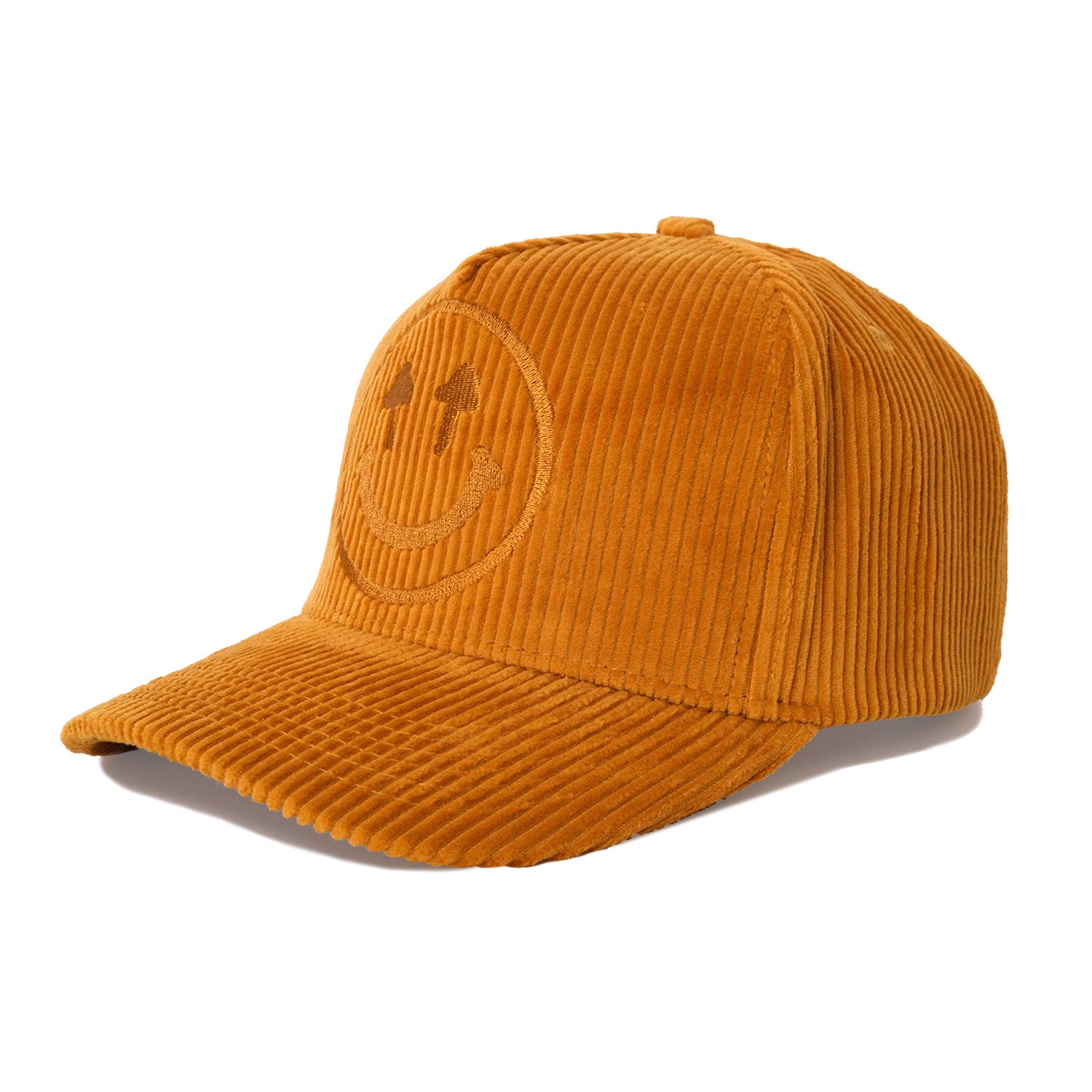 Corduroy Logo Cap - Rust Orange