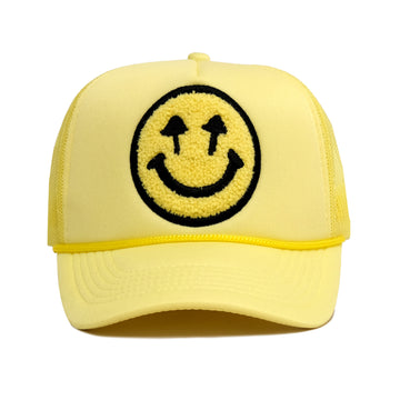 Double Blind Trucker Hat - Monochrome Yellow