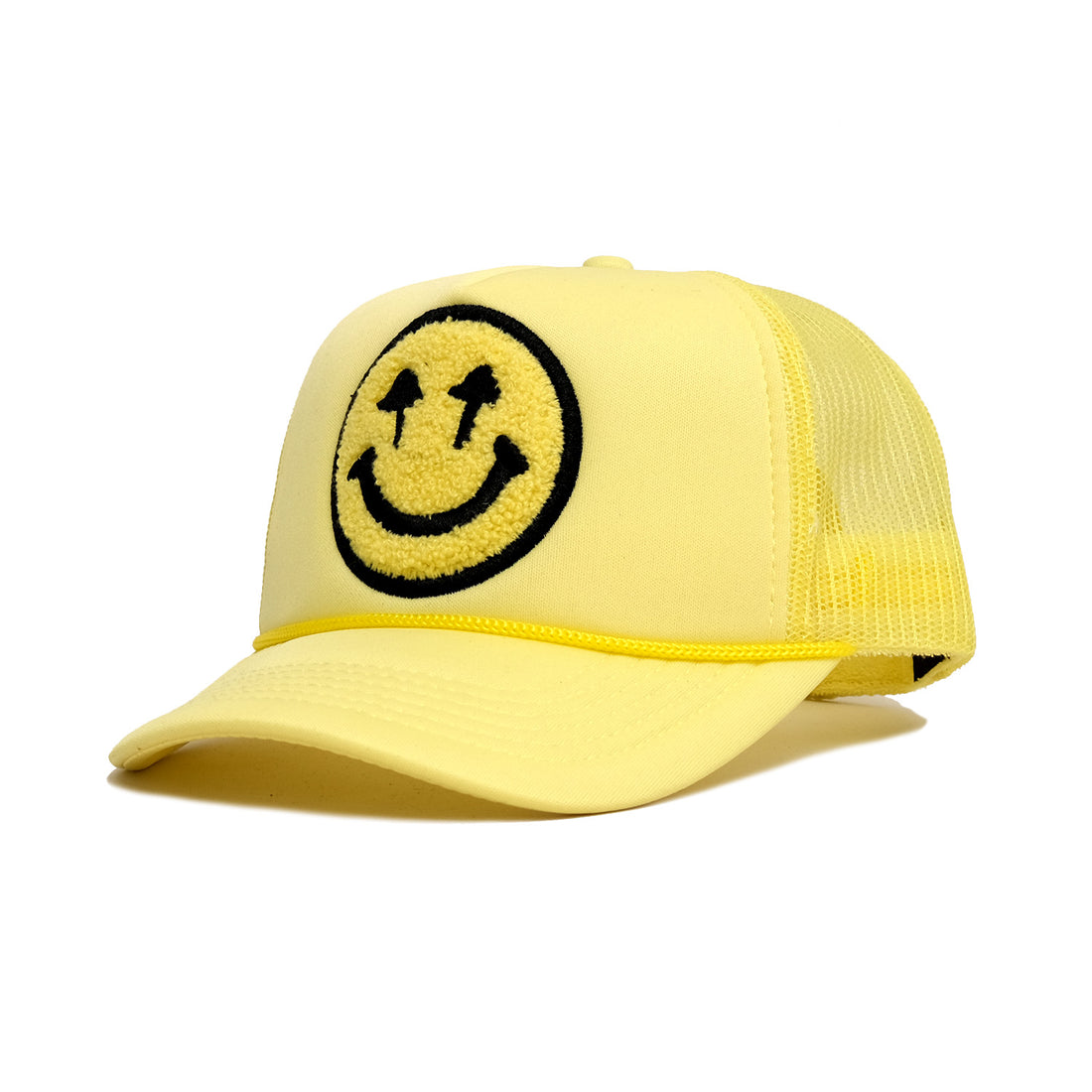 Double Blind Trucker Hat  - Monochrome Yellow