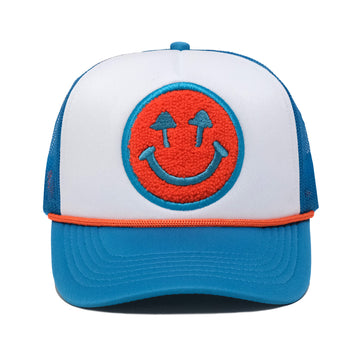 Double Blind Trucker - Dolphin Blue