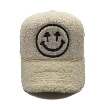Double Blind Trucker - Bone Sherpa Meshback
