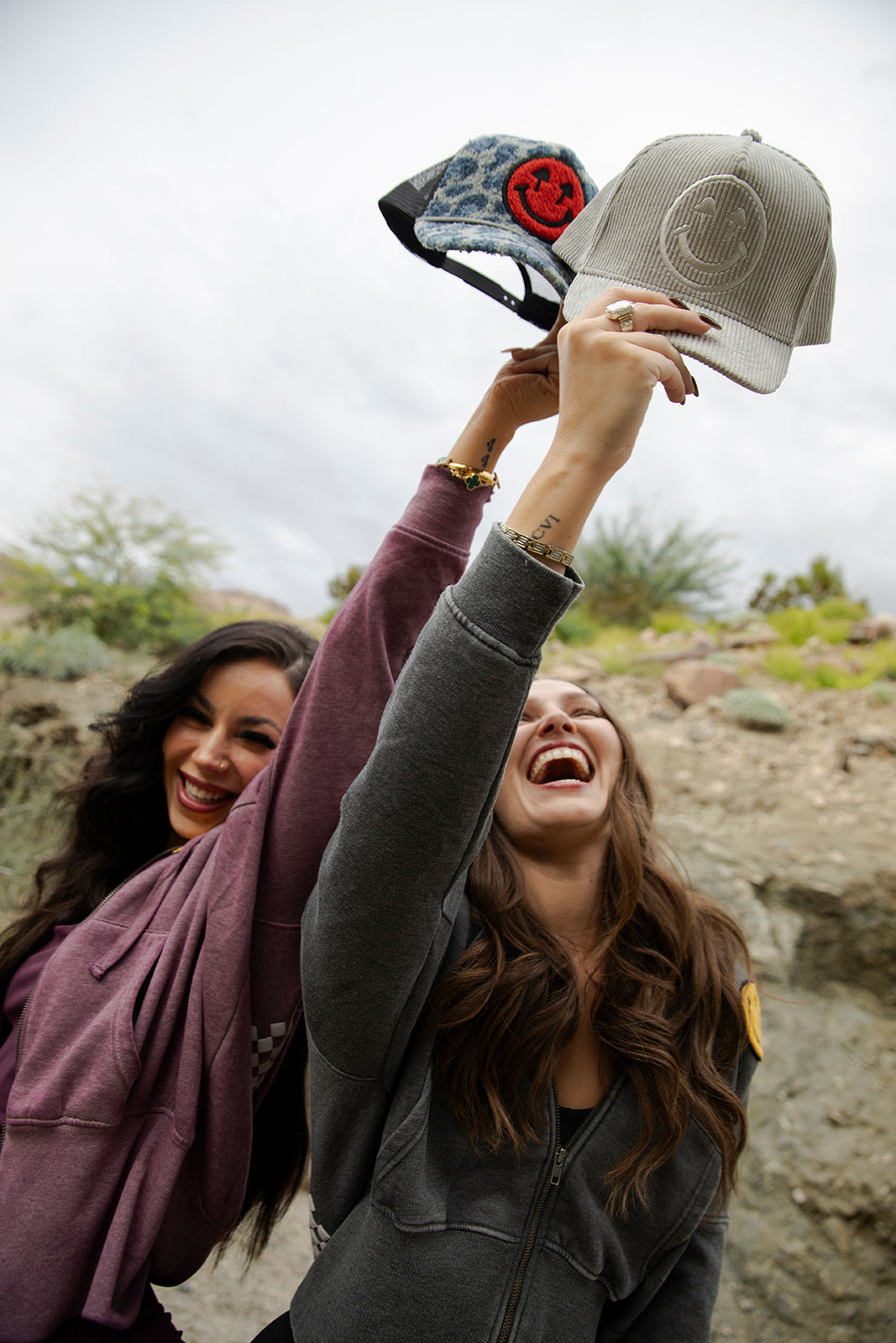 Corduroy Logo Cap - Light Grey