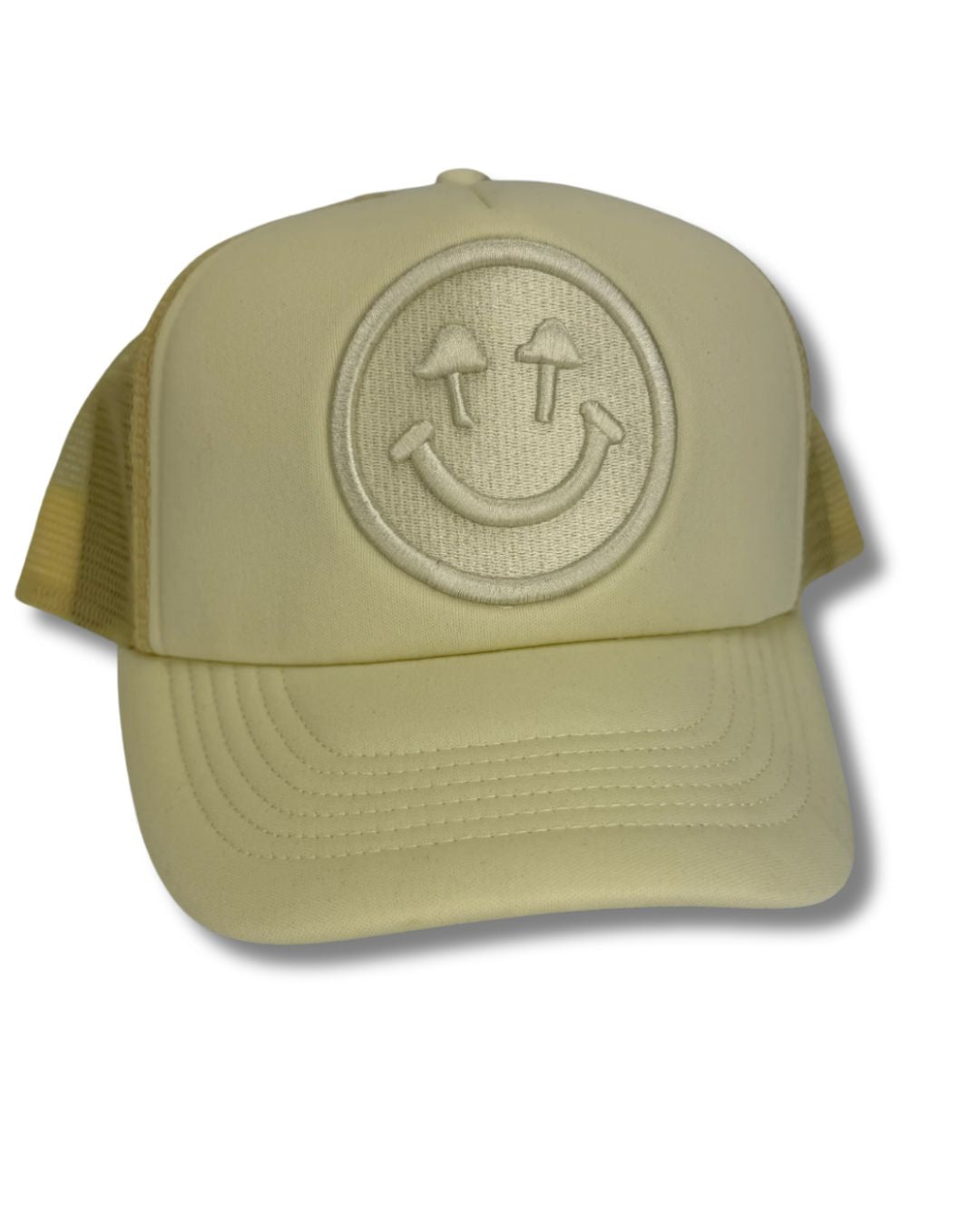 Double Blind Trucker Hat - Monochrome Butter