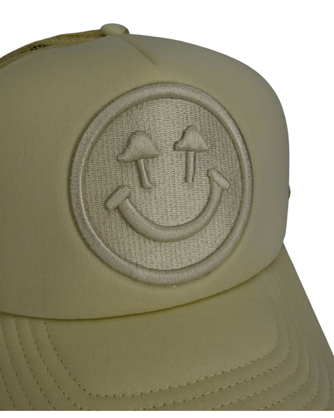 Double Blind Trucker Hat - Monochrome Butter
