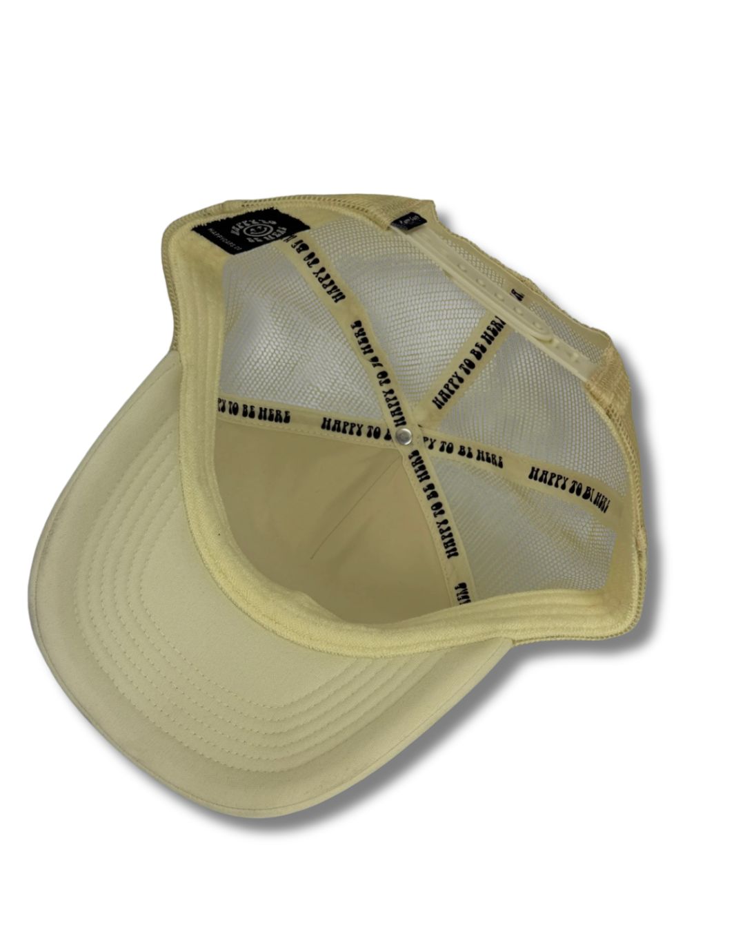 Double Blind Trucker Hat - Monochrome Butter