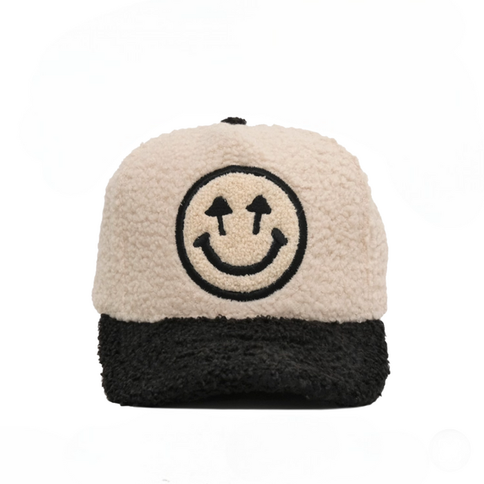 Sherpa Logo Snapback - Bone/Black