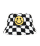 Double Blind Bucket - Checkered - Black and White