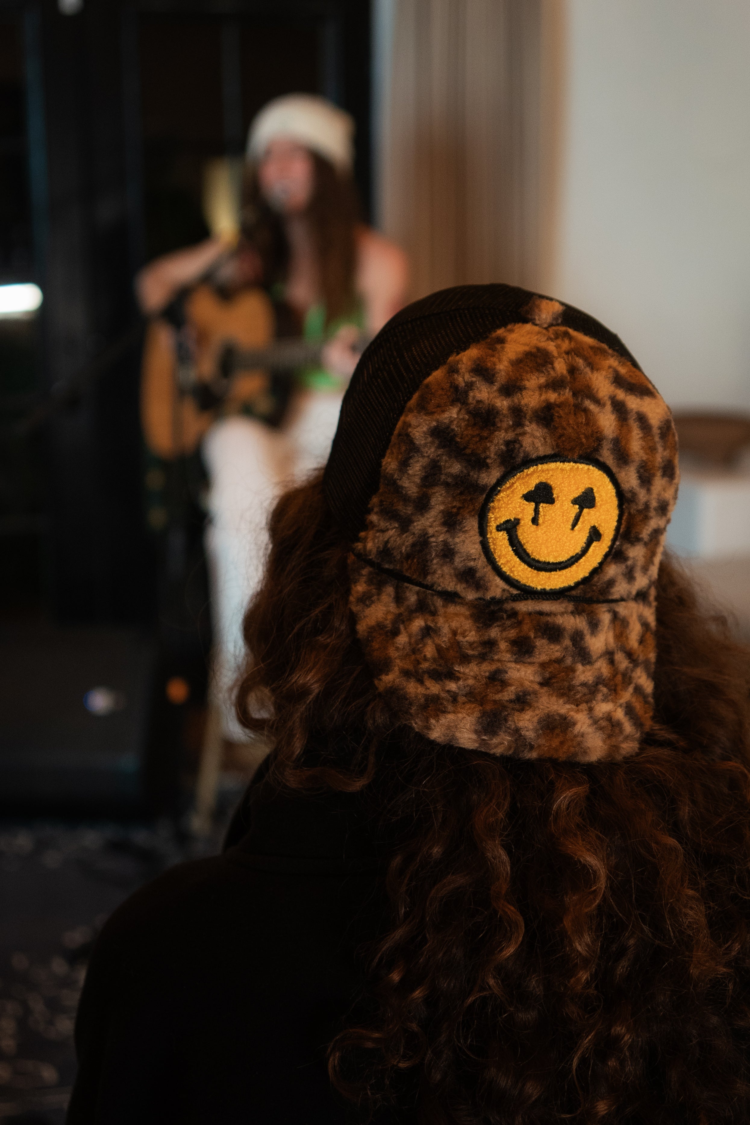 Sherpa Leopard Trucker Snapback