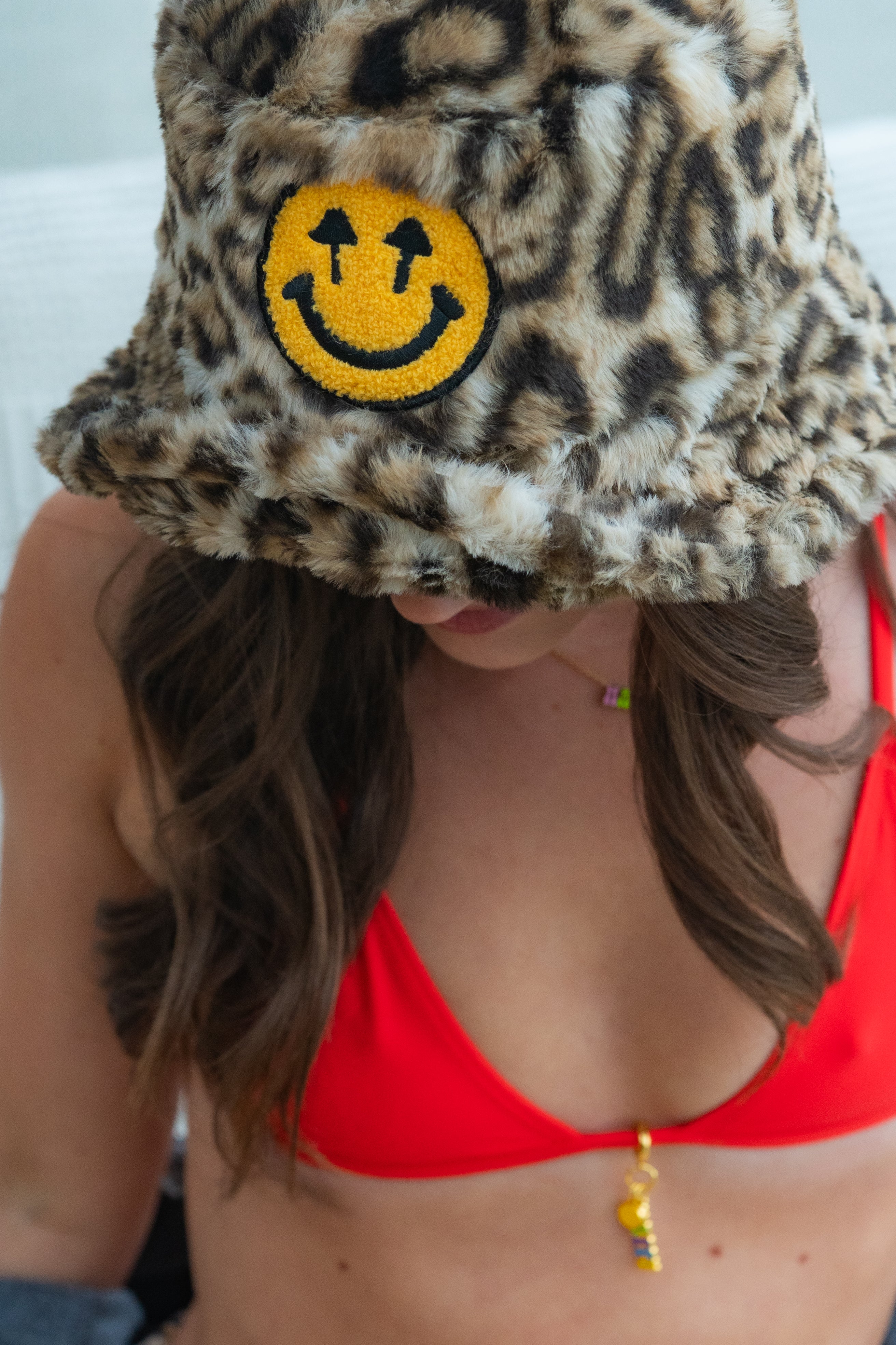 Fur Bucket Hat – Leopard