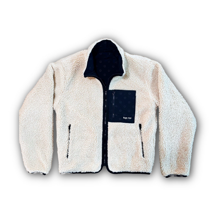 Sherpa Jacket - Reversible - Bone