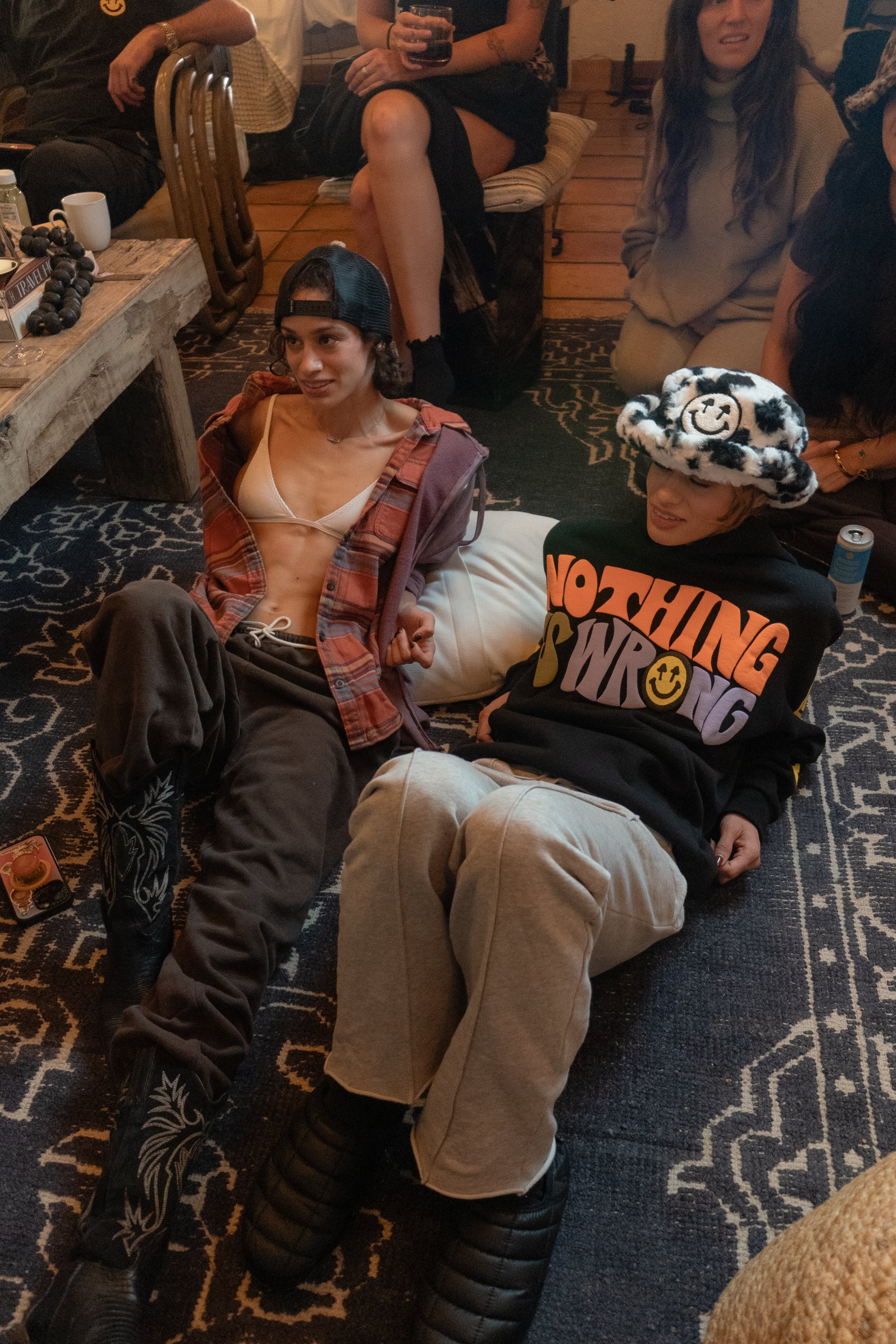 Nothing is Wrong Multi-Color Hoodie