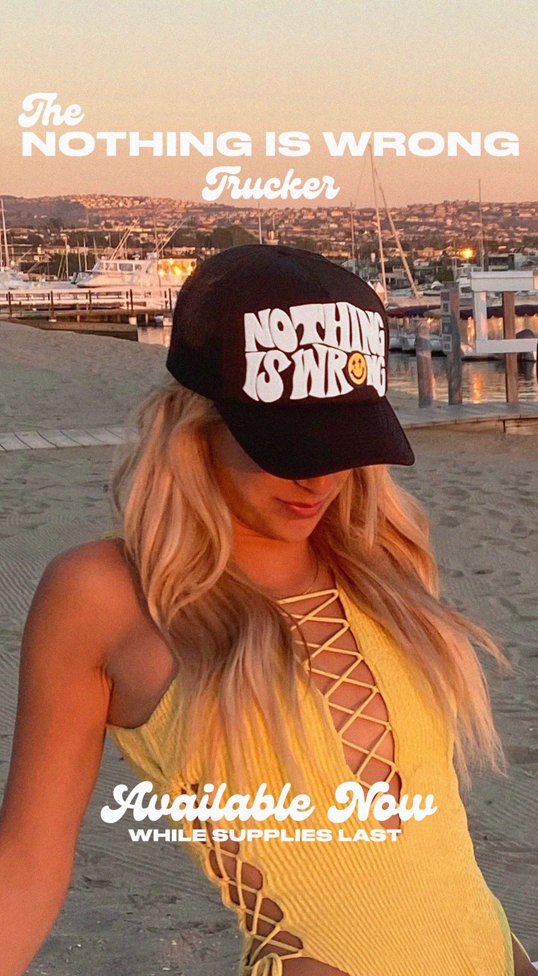 Nothing Is Wrong Trucker - Black