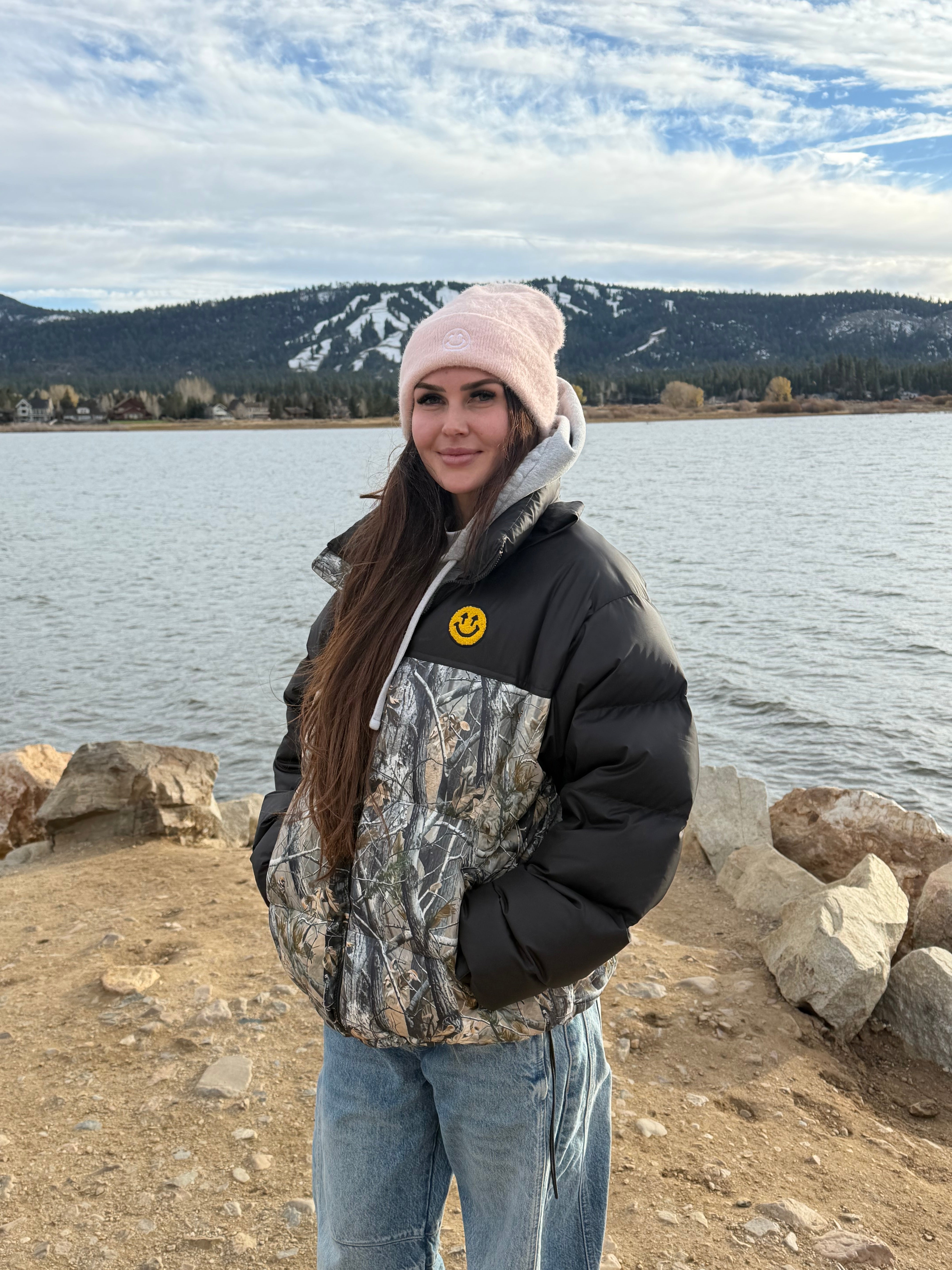 Aspen Mohair Fur Beanie