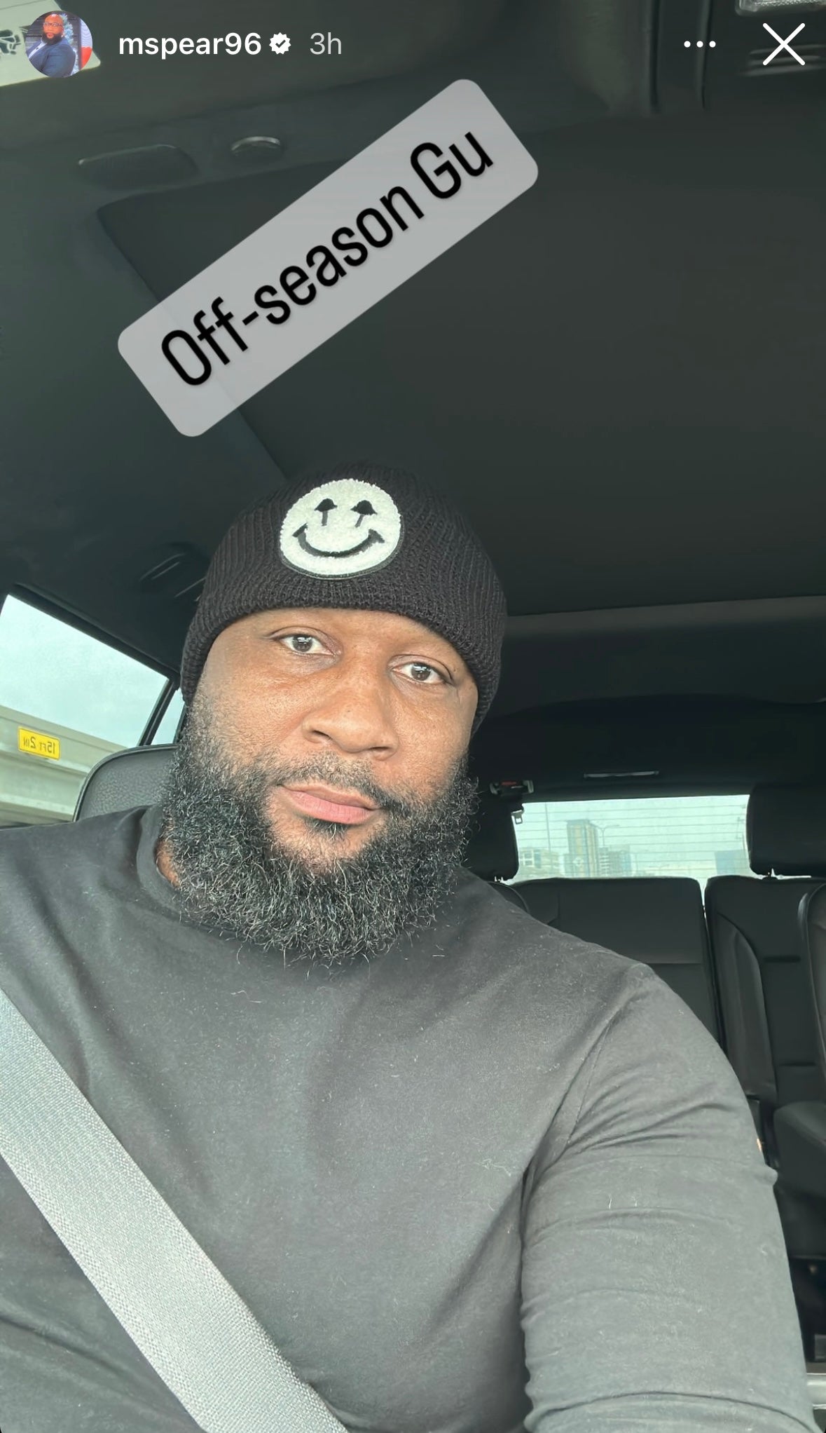 Classic Logo Cuff Beanie - Black & White - Waffle