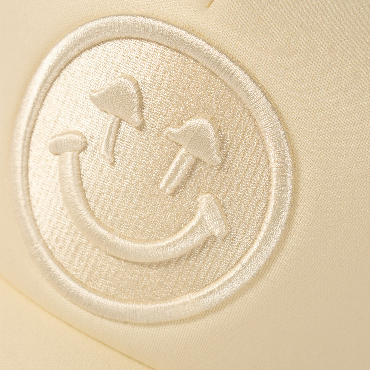 Double Blind Trucker Hat - Monochrome Butter