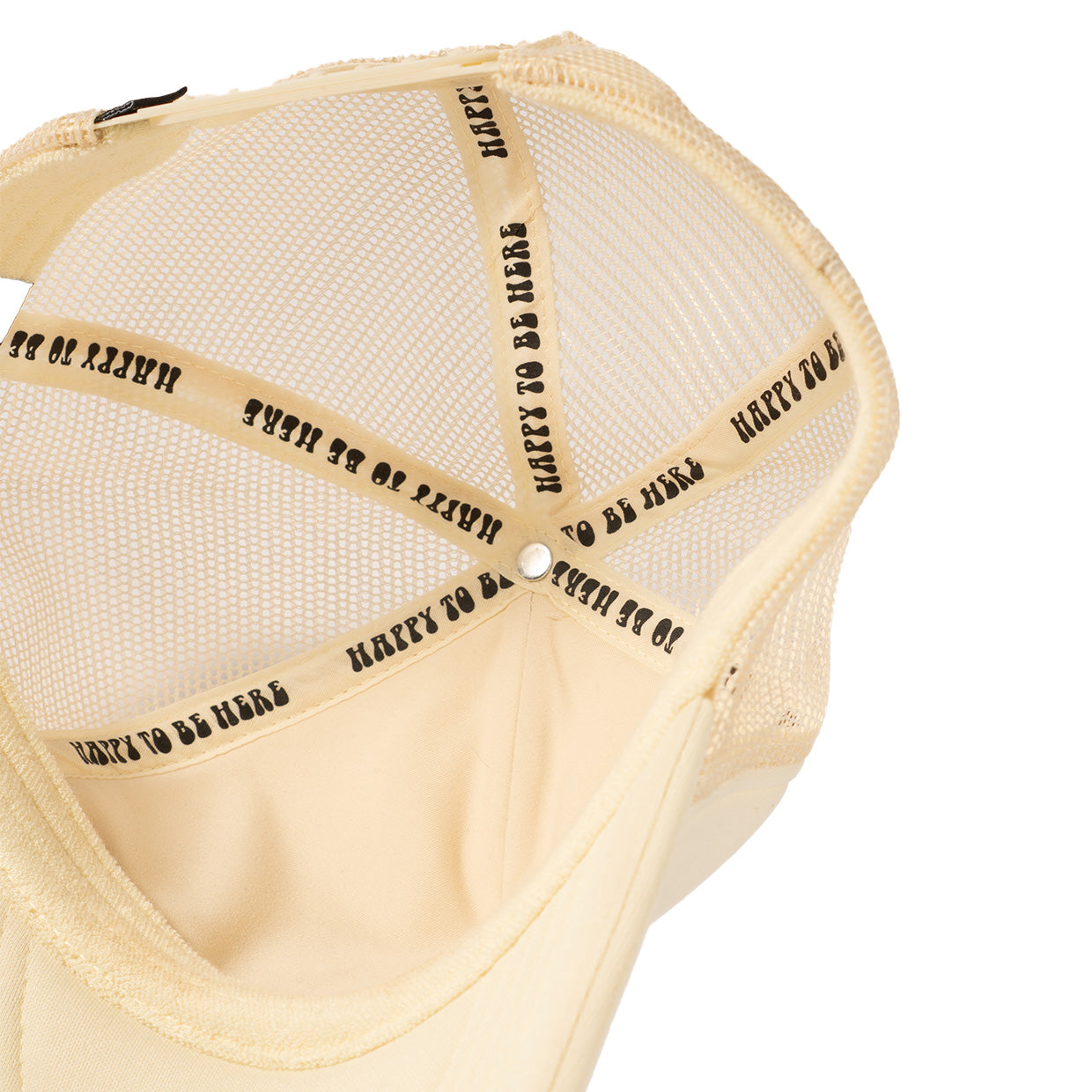 Double Blind Trucker Hat - Monochrome Butter