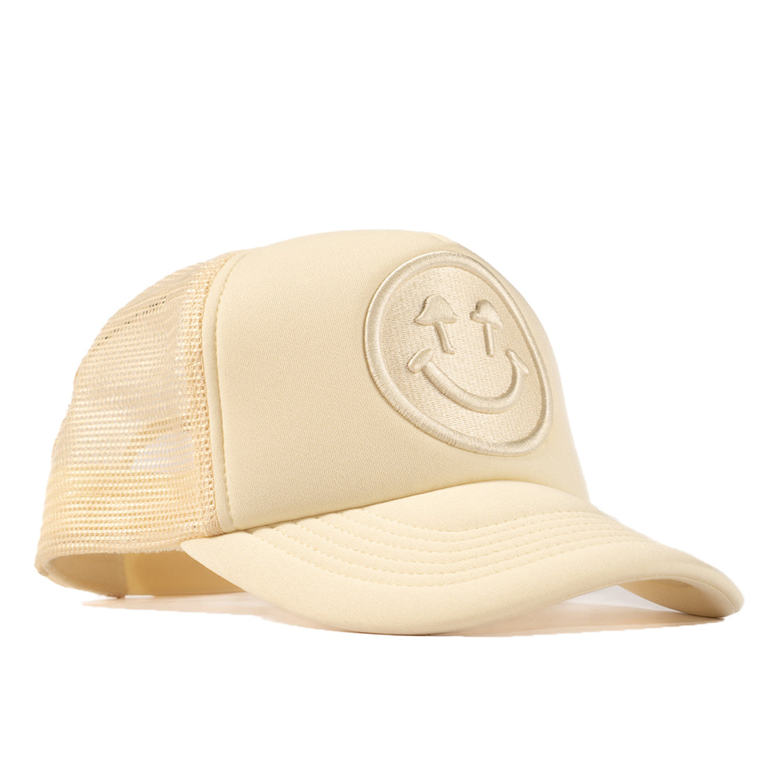 Double Blind Trucker Hat - Monochrome Butter