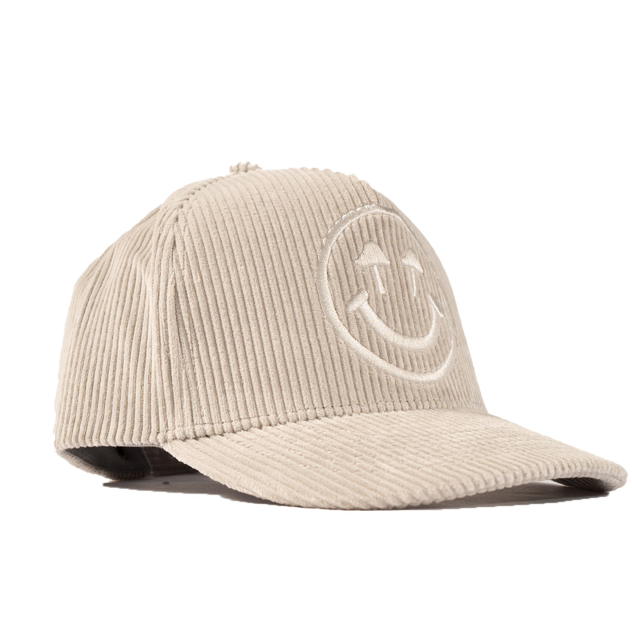Corduroy Logo Cap - Light Grey