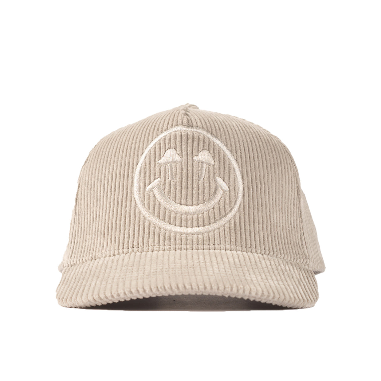 Corduroy Logo Cap - Light Grey