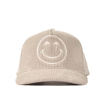Corduroy Logo Cap - Light Grey