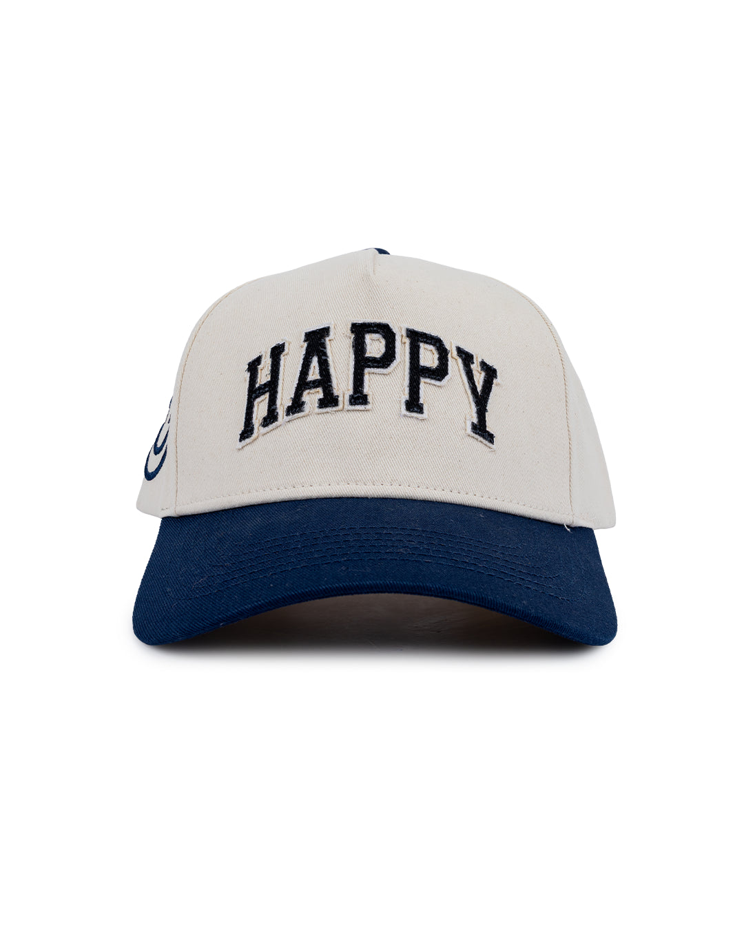 Campus Snapback Hat - Bone/Navy