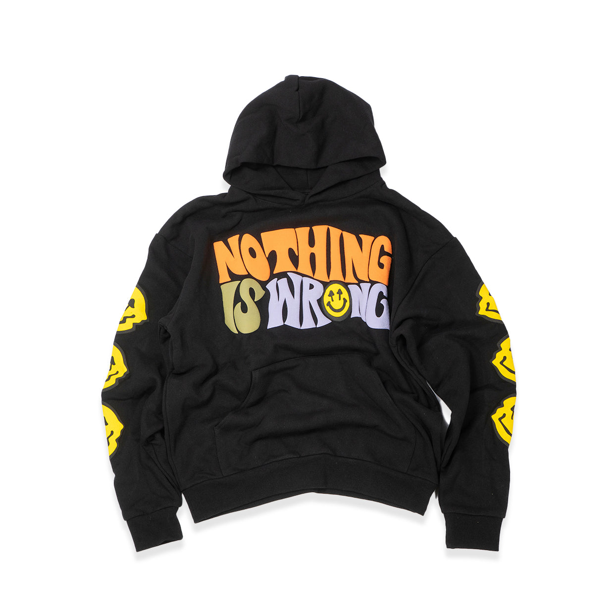 Nothing Is Wrong Multi-Color Hoodie | Happy Caps
