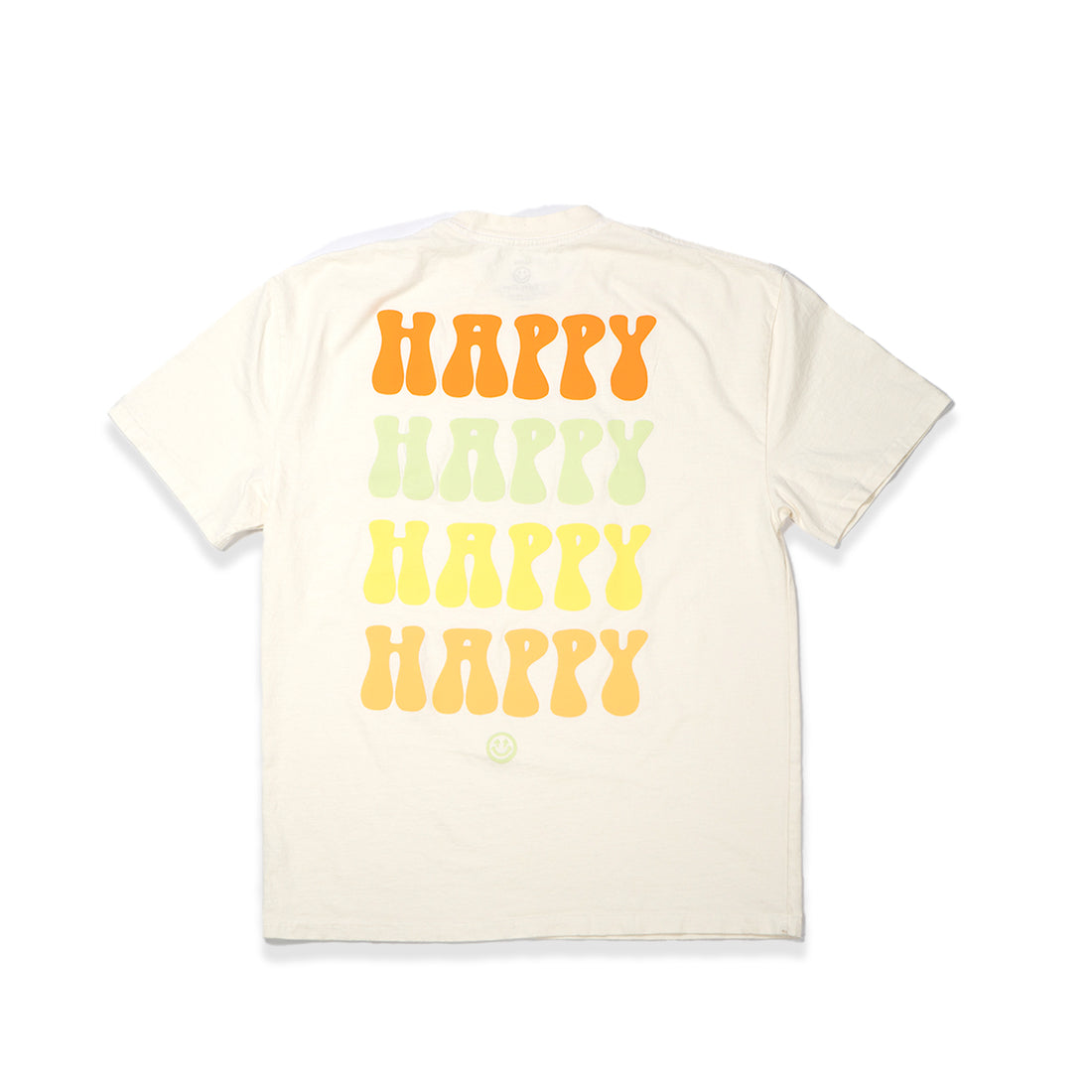 Happy Stack T-Shirt – Bone