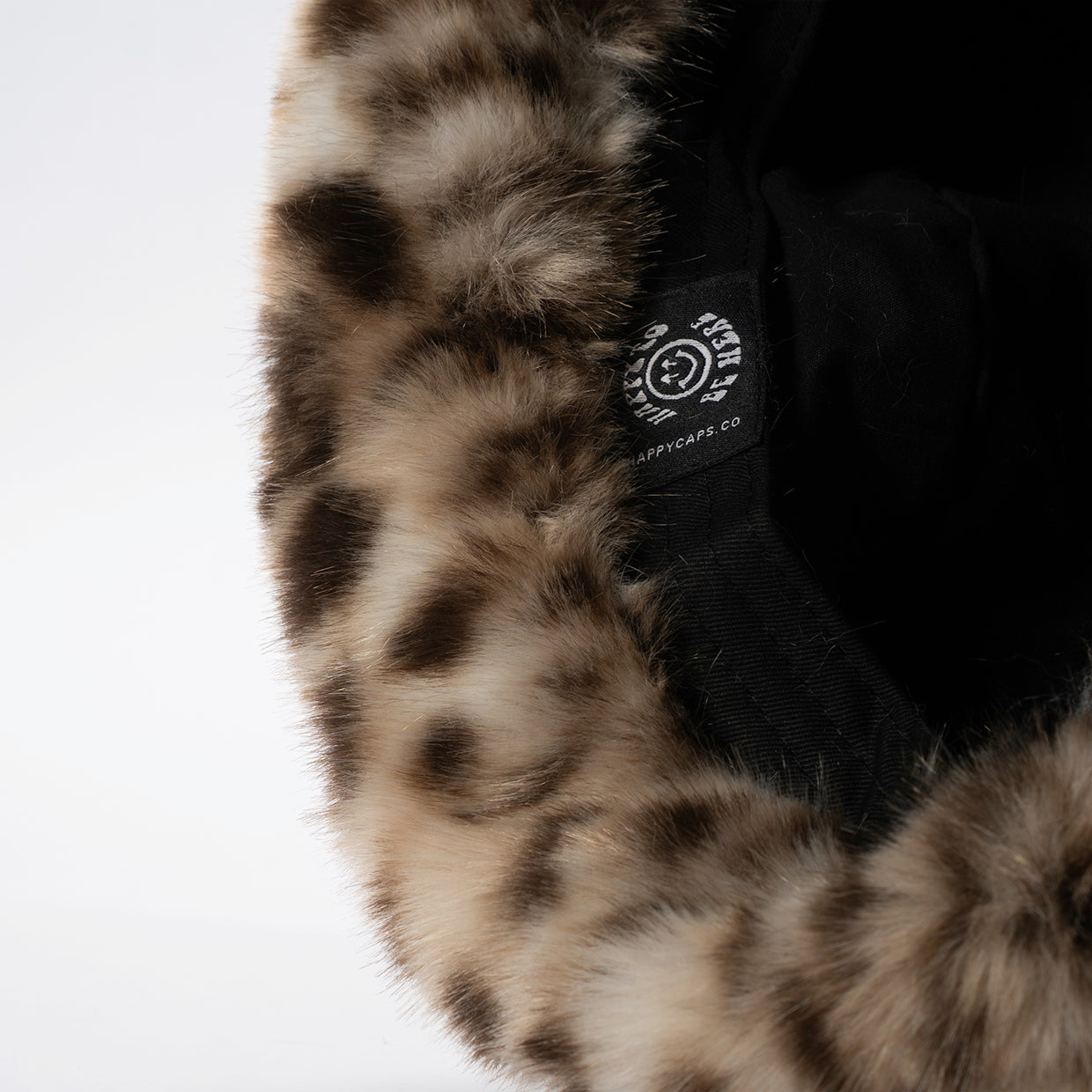 Fur Bucket Hat – Leopard