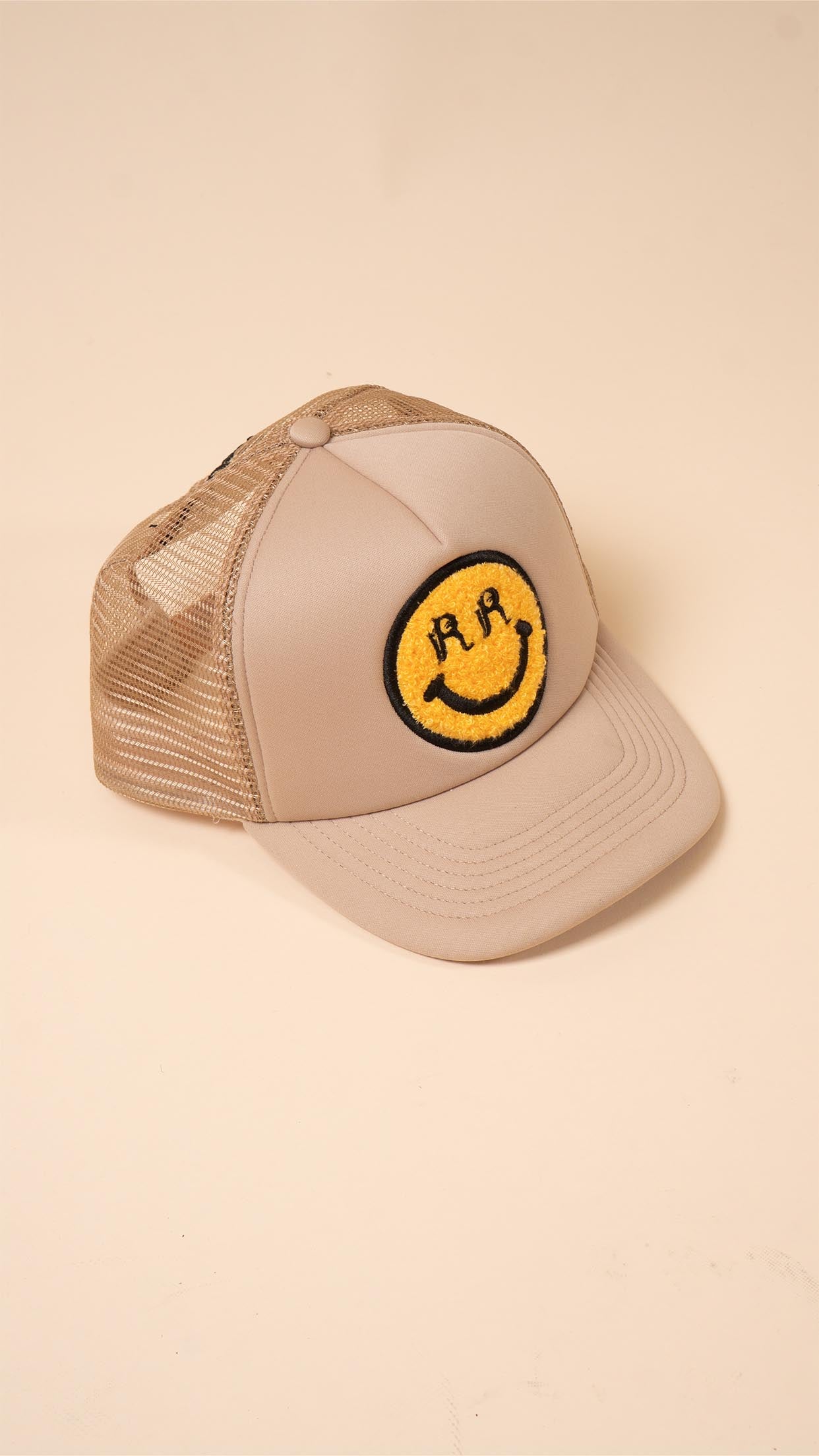 Happy Caps x Rebelution Trucker- Tan