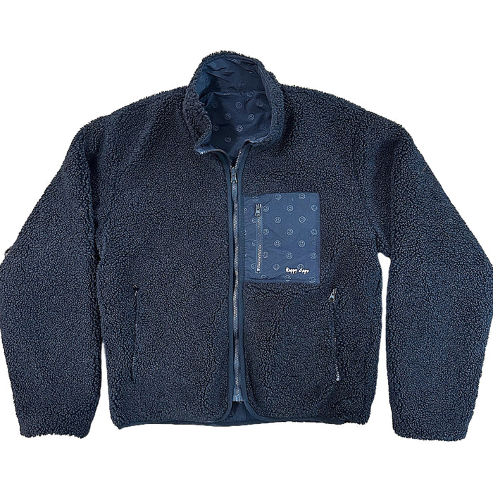 Sherpa Jacket - Reversible - Black