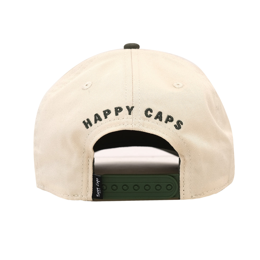 Classic Logo Snapback - Bone/Moss