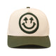 Classic Logo Snapback - Bone/Moss