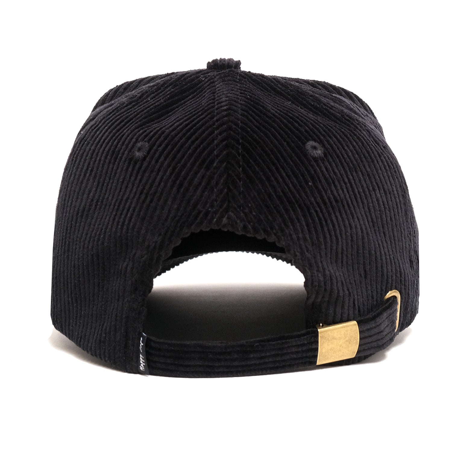 Corduroy Logo Cap - Black