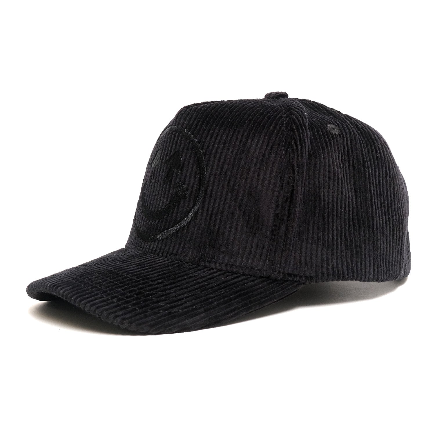 Corduroy Logo Cap - Black