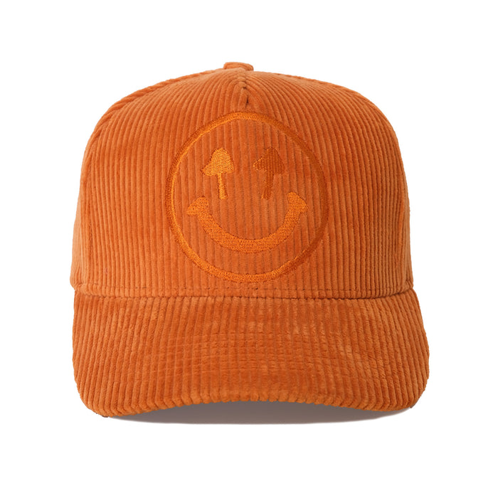 Corduroy Logo Cap - Burnt Orange