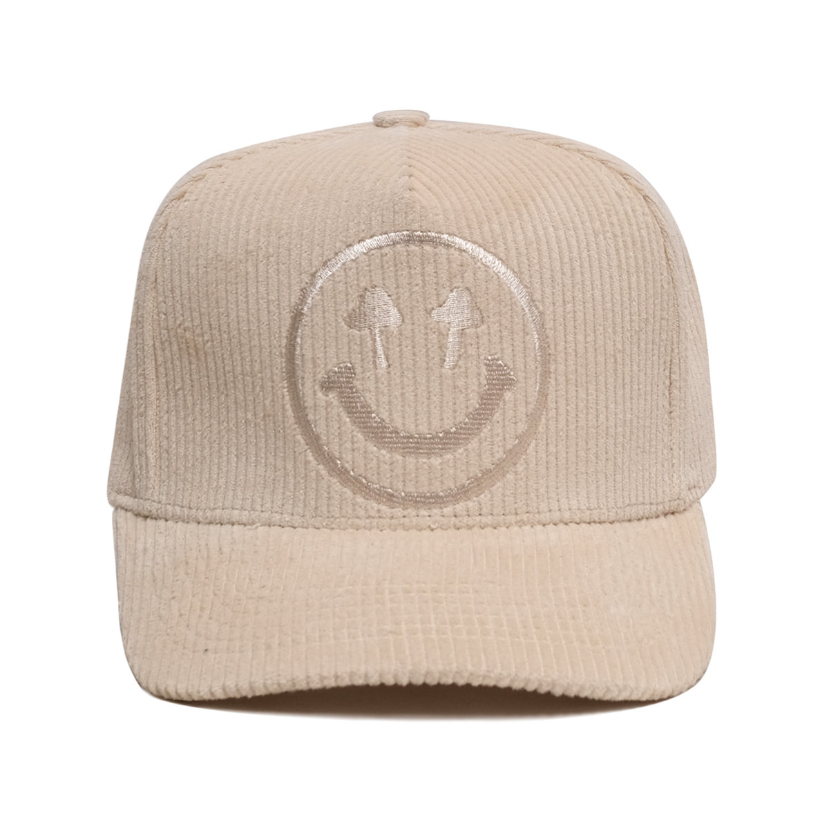 Corduroy Logo Cap - Bone