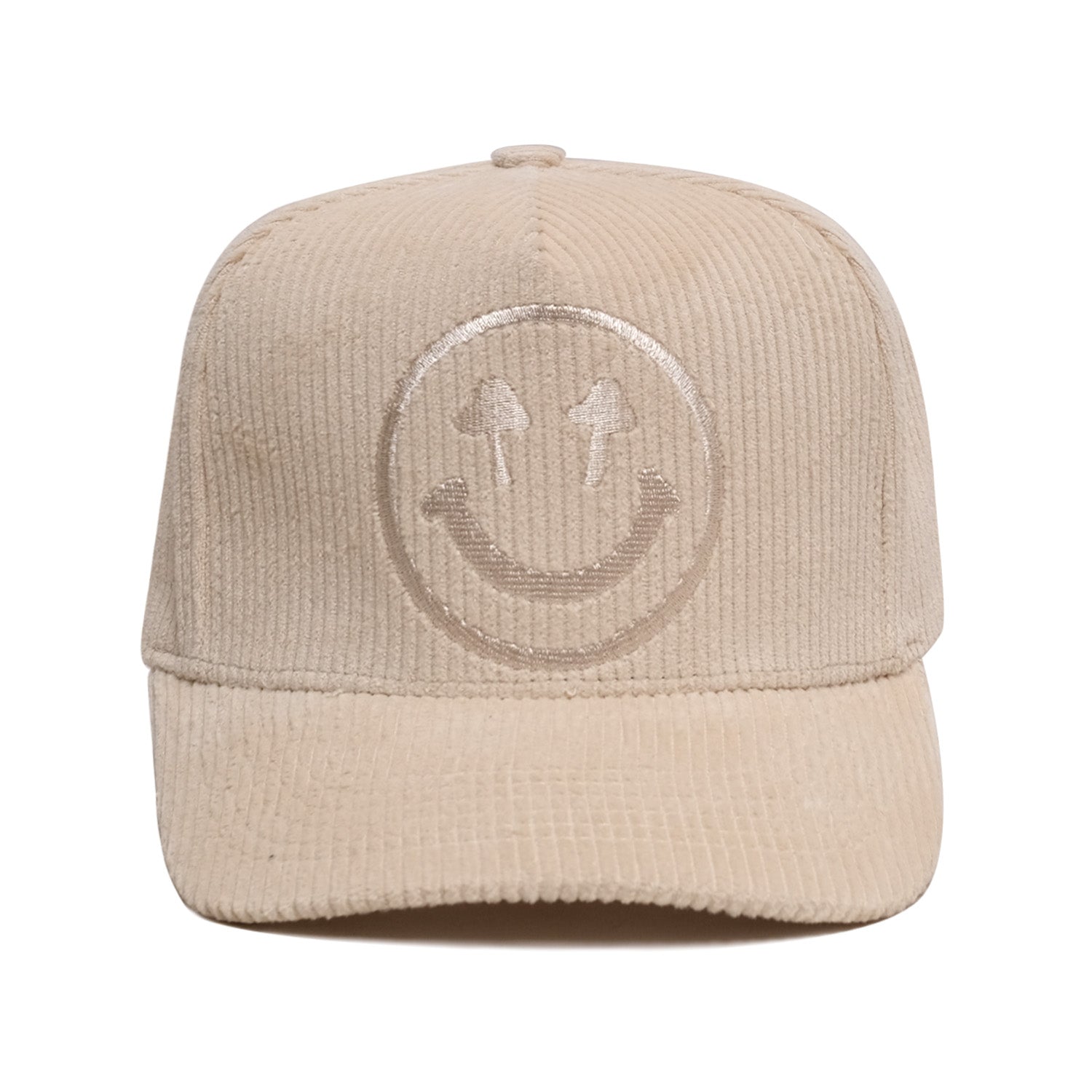 Corduroy Logo Cap - Bone