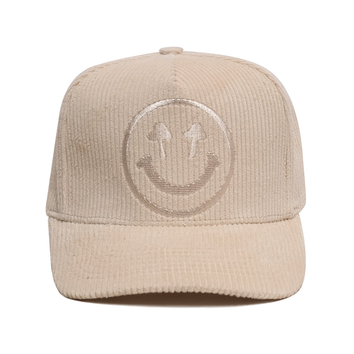 Corduroy Logo Cap - Bone