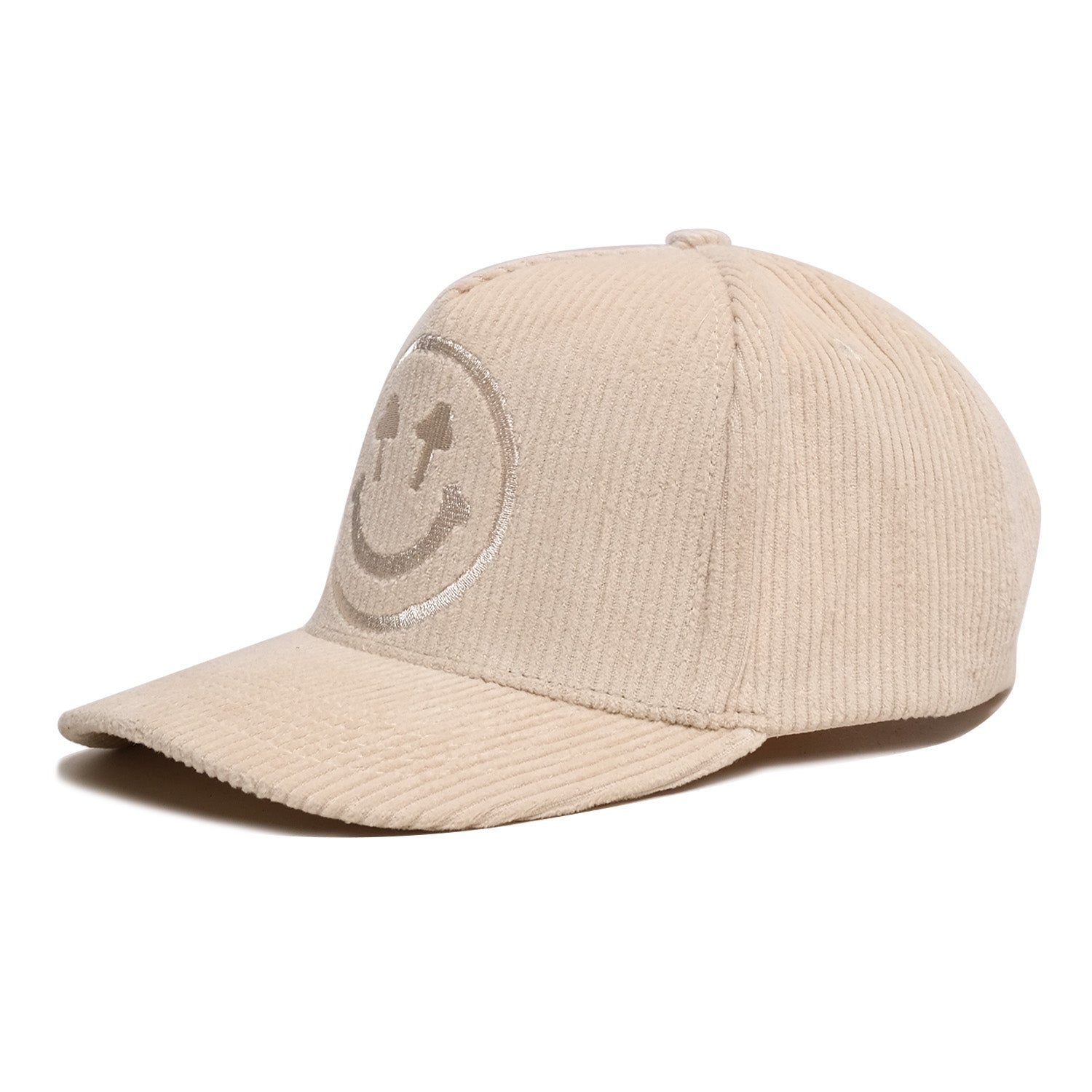 Corduroy Logo Cap - Bone