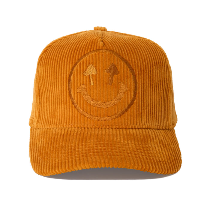Corduroy Logo Cap - Rust Orange