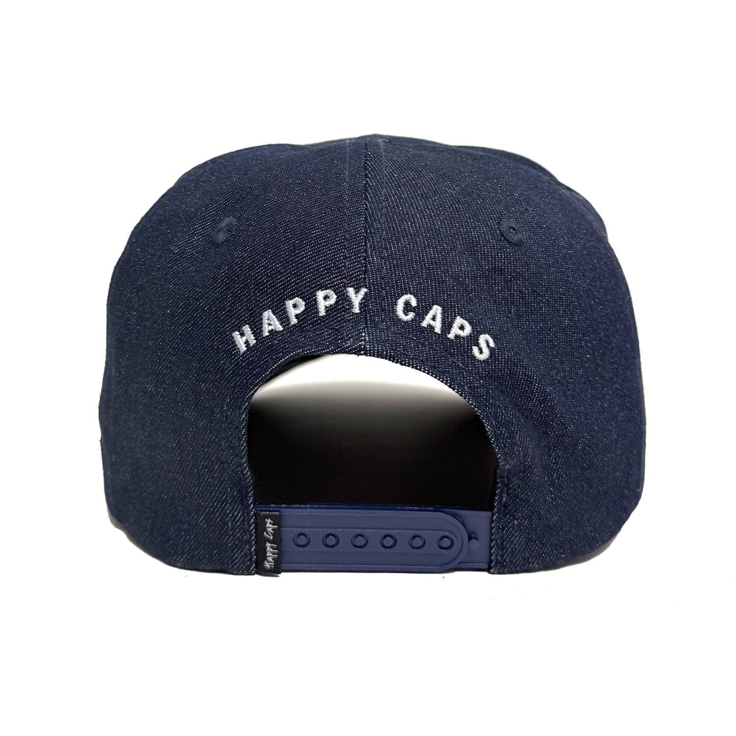 Denim Logo Snapback - Navy