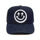 Denim Logo Snapback - Navy