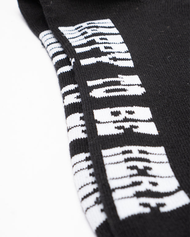 Happy To Be Here Socks - Black