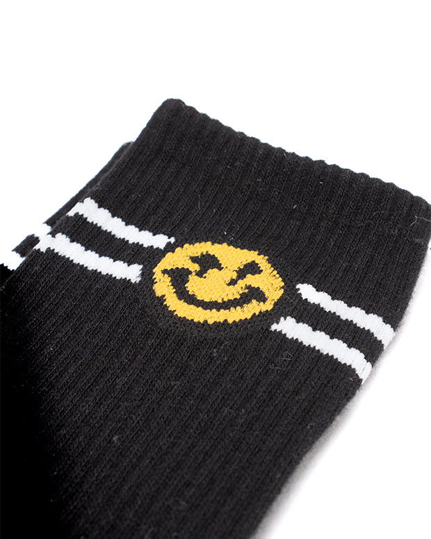 Smiley Socks - Black