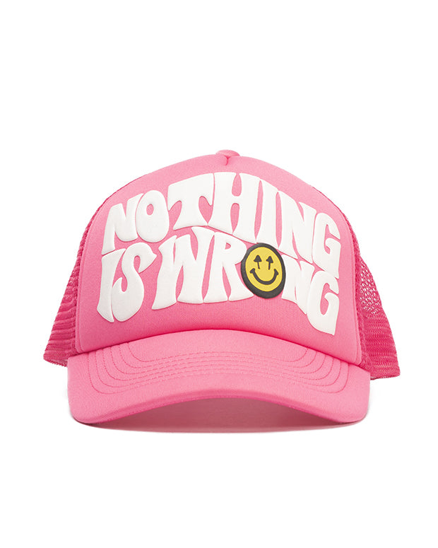 Nothing Is Wrong Trucker - Bubblegum Pink